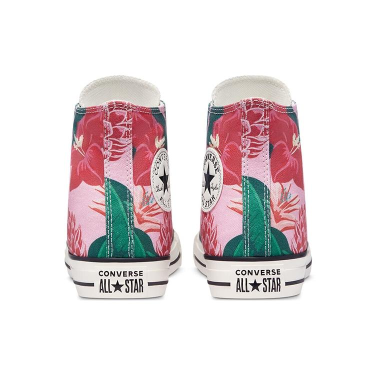 Converse Chuck Taylor All Star High 'Jungle Scene - Pink Floral Print' Men's 171077C