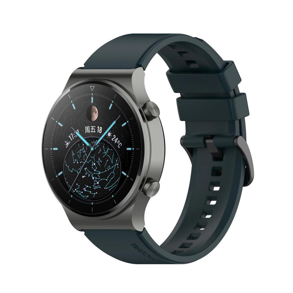 22mm Silicone Replacement Gt2 Pro Strap Band For Huawei Watch 4/GT 4 3 2 Pro 46mm Honor GS 3 Watchband Wristband Bracelet