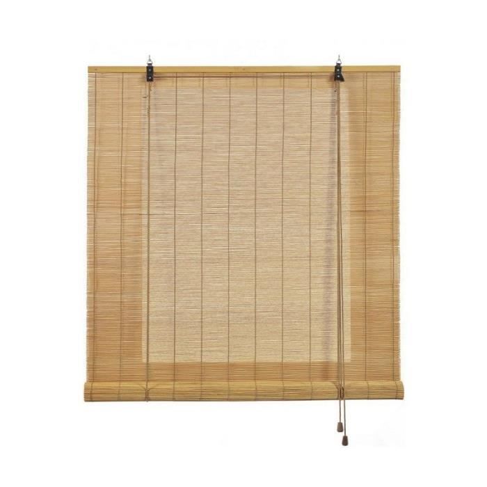 Store à enrouleur - LANA DECO - Stor Planet - Bambou - Mangue - 150 x 175 cm