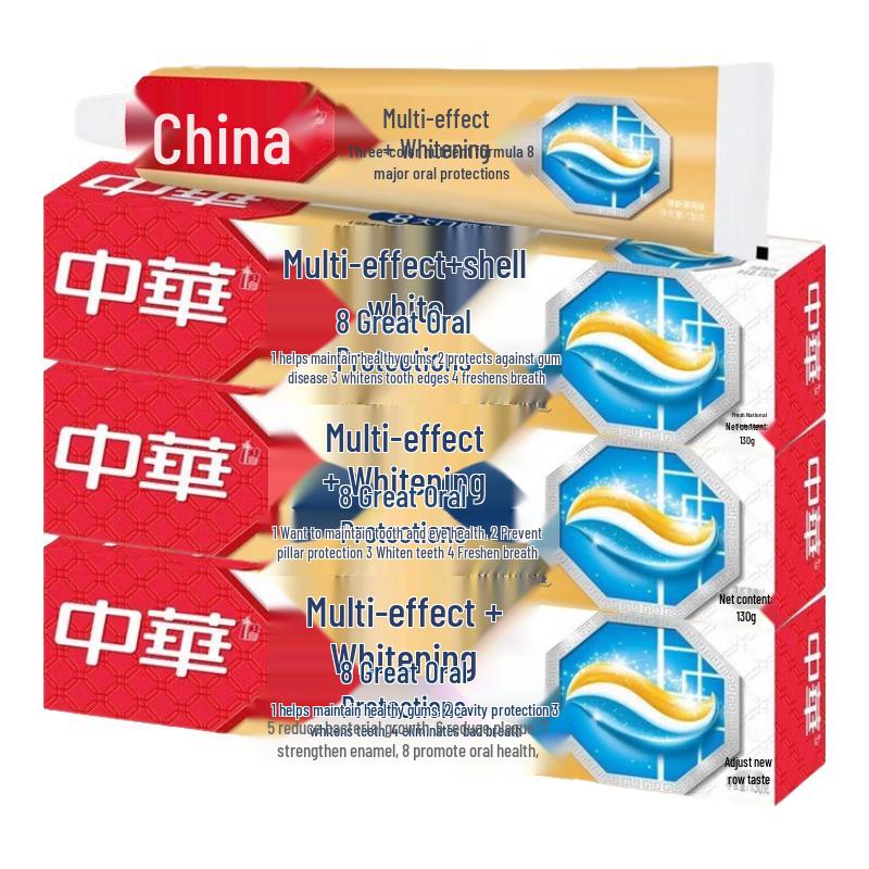 Zhonghua Multi-Effect & Whitening Fresh Mint Toothpaste