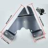 Universal Electric Bike Conversion Motor Mount Iron Construction Easy Installation For MY1016Z MY1016Z2 MY1016Z3 MY1020Z MY1018