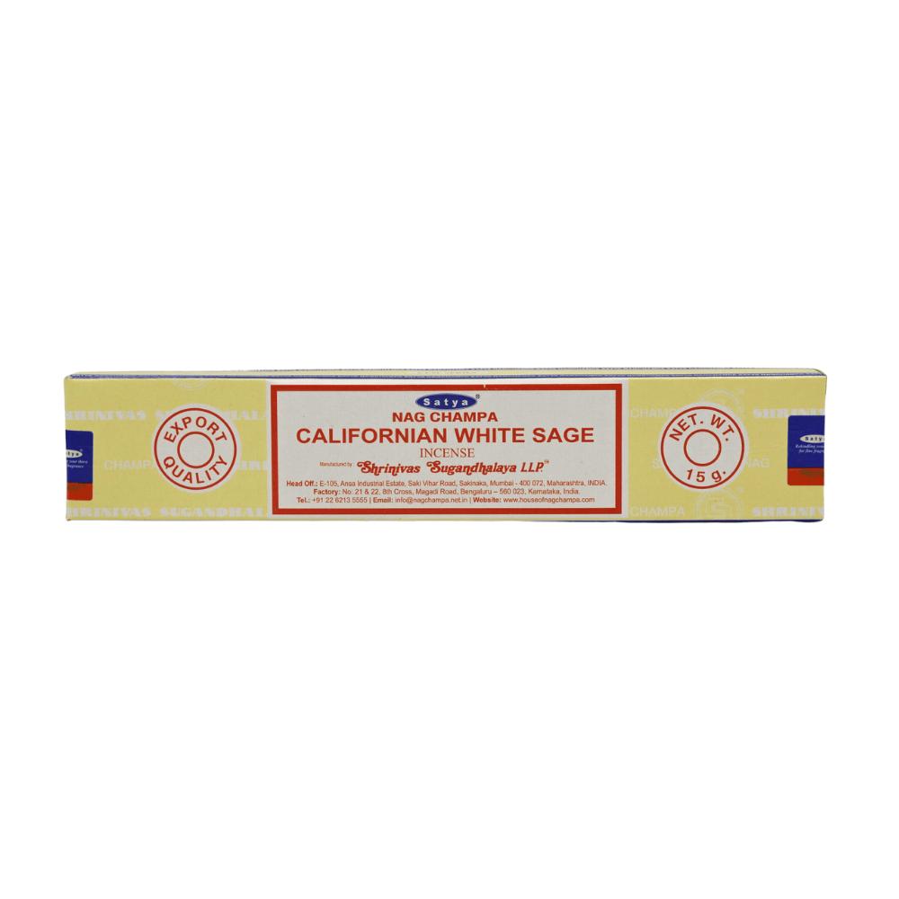 Californian White Sage Incense 15g Satya