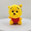 10CM Winnie the Pooh Plush Toy Cartoon Stitch Eeyore Piglet Tigger Keychains Soft Stuffed Toy Animal Doll Children Gift