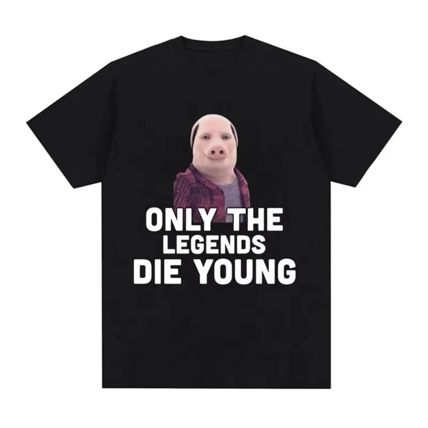 

John Pork Is Making A Funny and Humorous Phone Call Pig Fans Are Designing T-shirts for Animal Lovers and Summer T-shirts Tops S чёрный