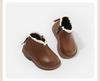 Autumn/Winter Infant & Girls' Leather and Cotton Boots, Korean Style