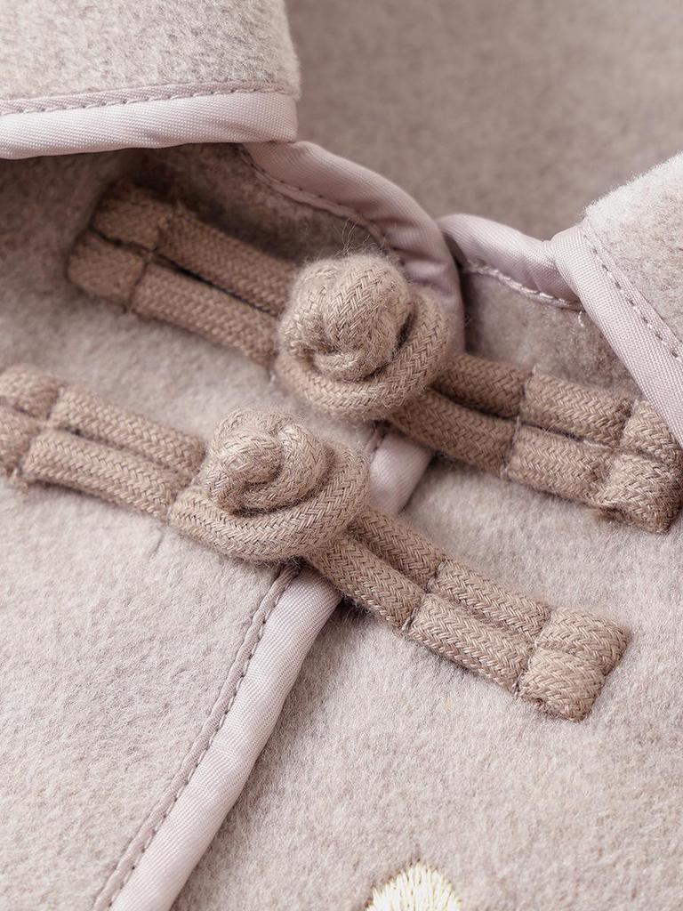 Autumn/Winter 2025 Embroidered Lapel Jacket for Women - Age-Reducing Chinese Button Cardigan for Middle-Aged and Elderly Moms