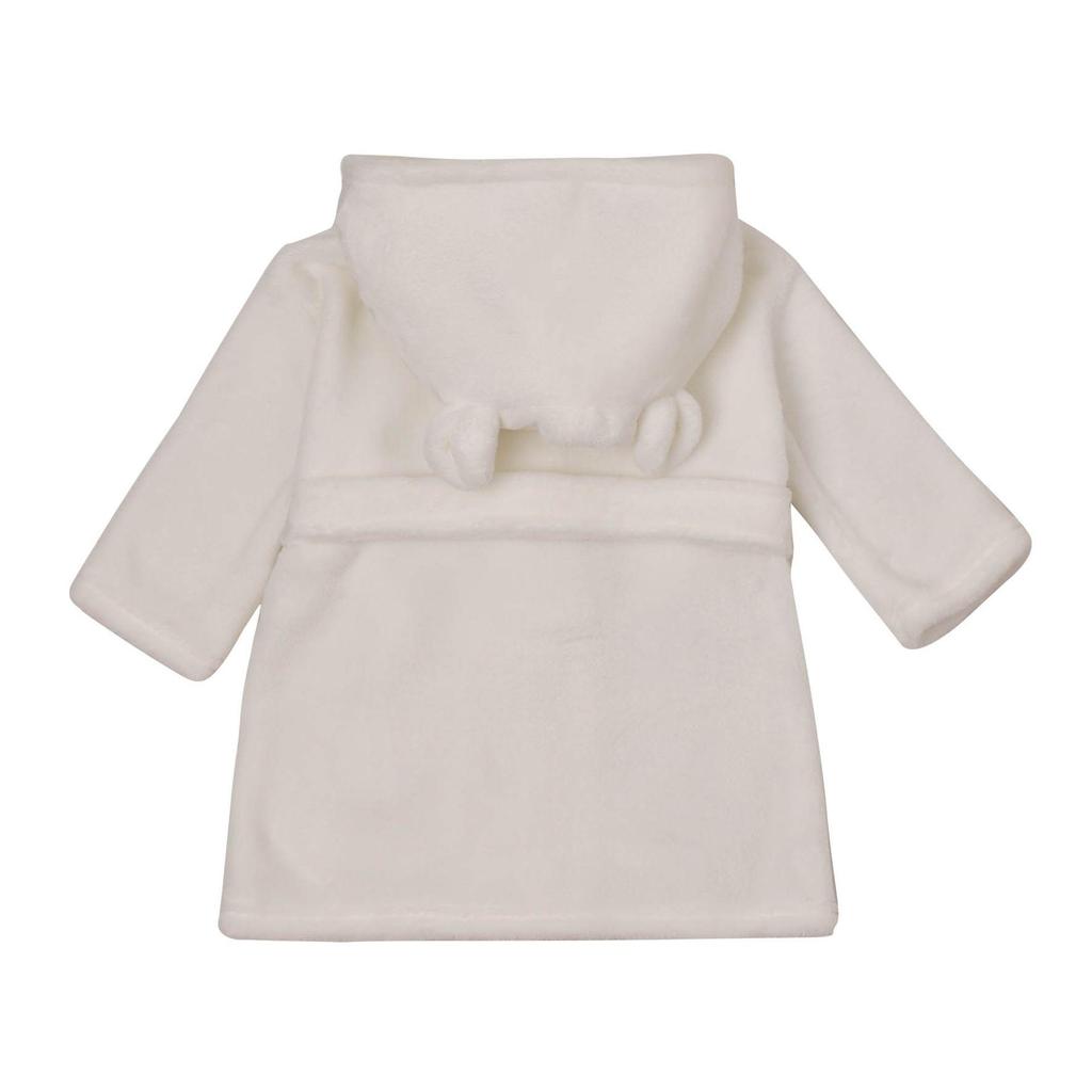 Bambino Baby's First Dressing Gown - White 3-6 Months