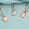Custom Photo Envelope Necklace Can Opend Personalized Engraved Name Necklace Pendant Necklace Unique  Gift Memorial Gift
