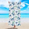 1pc Ultra fine fiber large animal printed beach towel, quick drying soft and absorbent outdoor swimming towel