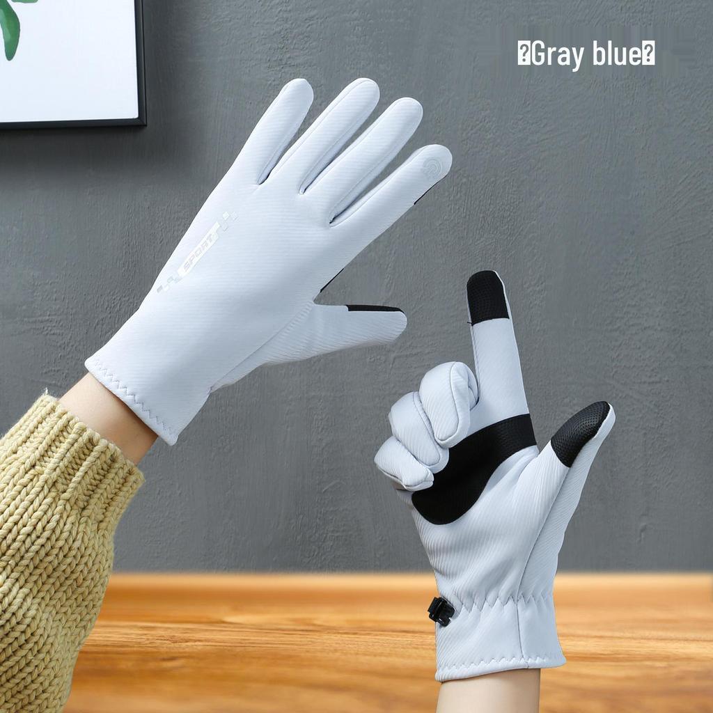 Women's Winter Cycling & Driving Touchscreen Gloves – Windproof, Warm Fleece Lined for Cold Weather