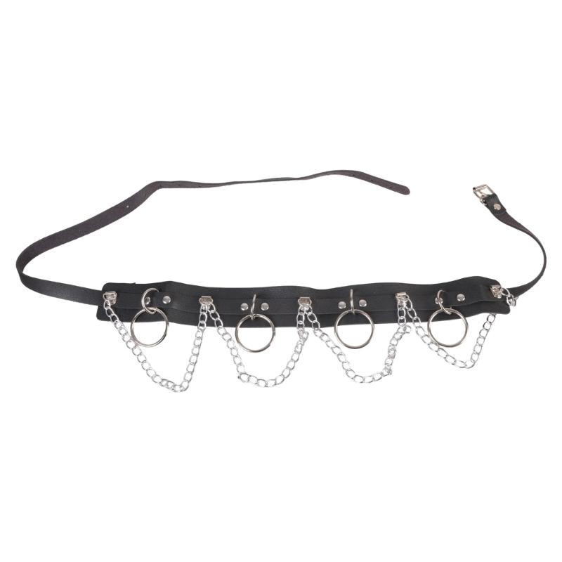 

Hip Hop Trend Waist Belt Chain Punk Wide Chain Costume Belt for Wrap Dress Suit Skirt Jeans Jewelry чёрный