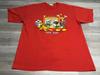 Vintage Disney World T-Shirt Four Parks One World Mickey Goofy Donald Pluto Sz L