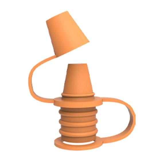 Lahvička s ochranou proti úniku do úst Bez horního hrdla Řízení toku rozlití