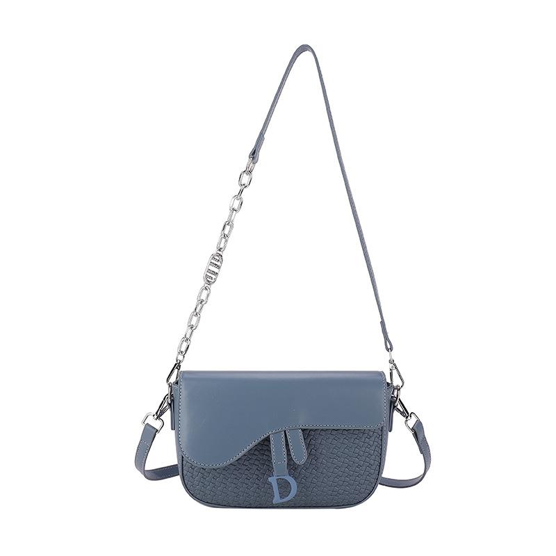 

Высококачественная сумка-седло для женщин, новый стиль, модная сумка-цепочка, универсальная сумка на одно плечо и через плечо, квадратная сумка