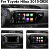 For Toyota Hilux Pick Up AN120 2015-2020 RHD LHD 8Core 2 Din Android 14 Auto Car Radio Multimedia 2din Stereo Carplay GPS Dvd