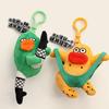 Cartoon Key Chain Sausage Mouth Doll Charm Keychain Soft Plush Bag Keyring Unique Personality Accessory for Women Bag