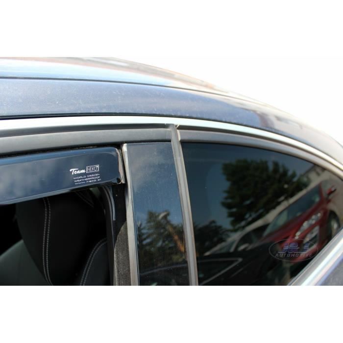 J&J AUTOMOTIVE | Heko Air Deflectors Wind Deflectors For Mercedes C Class W204 3P. Berlina Since 2006