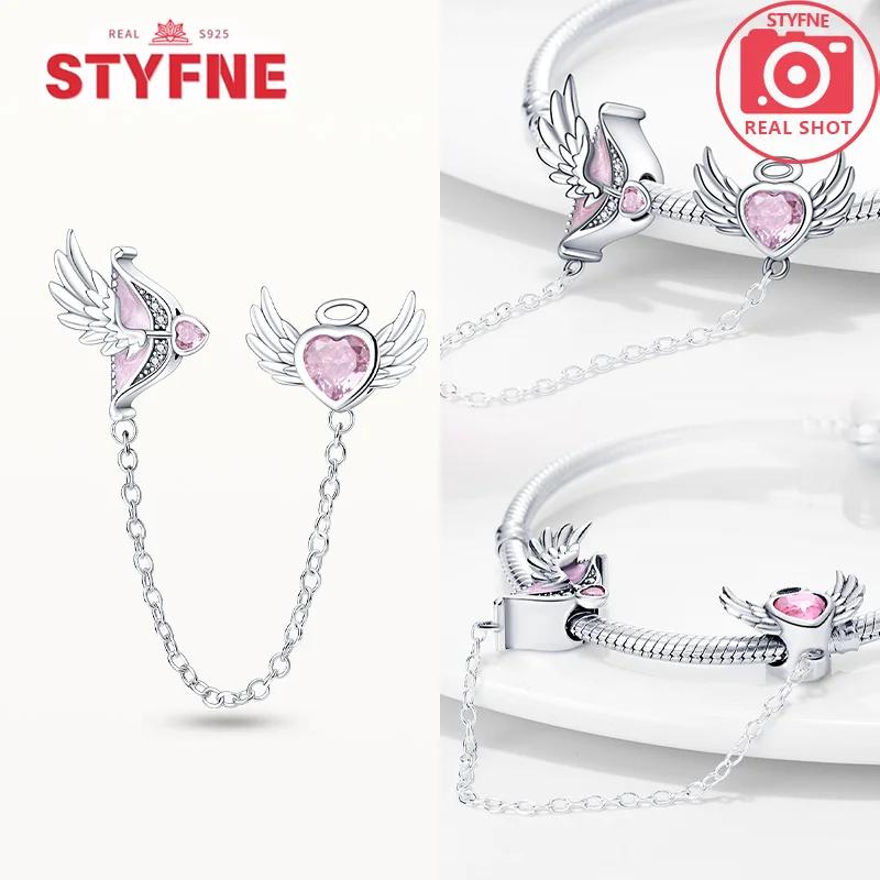 Exquisite Original Couple Love Boy&Girl Dangle Charms Heart Beads Copper Bracelet For Women Diy Jewelry Gift Charms Beads