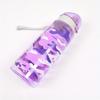 1PC Sports and Fitness PS Cup Outdoor Sports Water Bottle Portable and Simple Plastic Cup Camo Water Bottle.