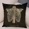 Home Decor Anatomy-Themed Digital Printed Pillow Covers Pattern Cushion Cover Suitable For Sofa Bedroom Car Pillow Cover
