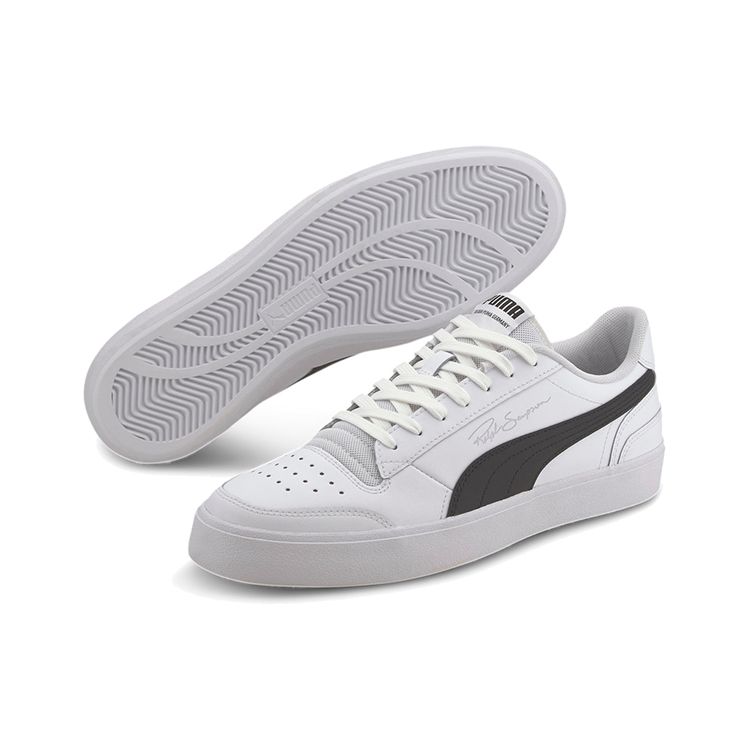 Puma Ralph Sampson Vulc White Black Unisex Sneakers 371907-05