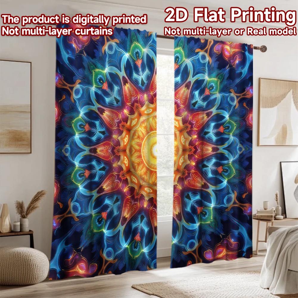 2D Flat Photography Backdrop Popular Photography Backdrop Colorful Floral 100% Polyester Festive Holiday for The Perfect