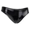 Women Sexy Opening Crotch Leather Shorts For Sex Erotic Porn Below Crotchless Underwear Glossy Wetlook Latex Mini Hot Pants