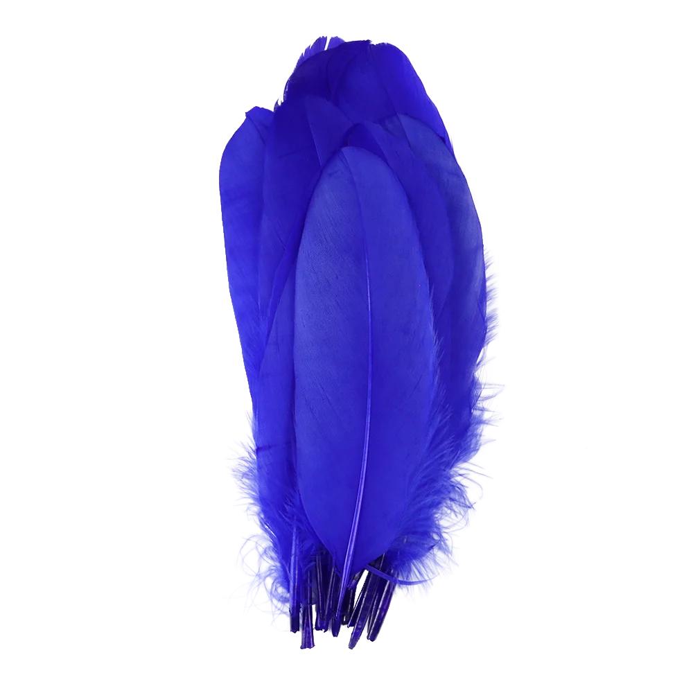 Premium White Swan Goose Feathers 15-20cm 50PCS/Lot 28 Colors for Jewelry Making Wedding Decor Crafts DIY Feather Accessories