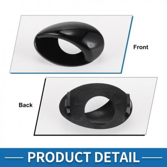 Front Left Bumper Headlight Washer Nozzle Cover Cap for BMW M3 08-13 Gloss Black