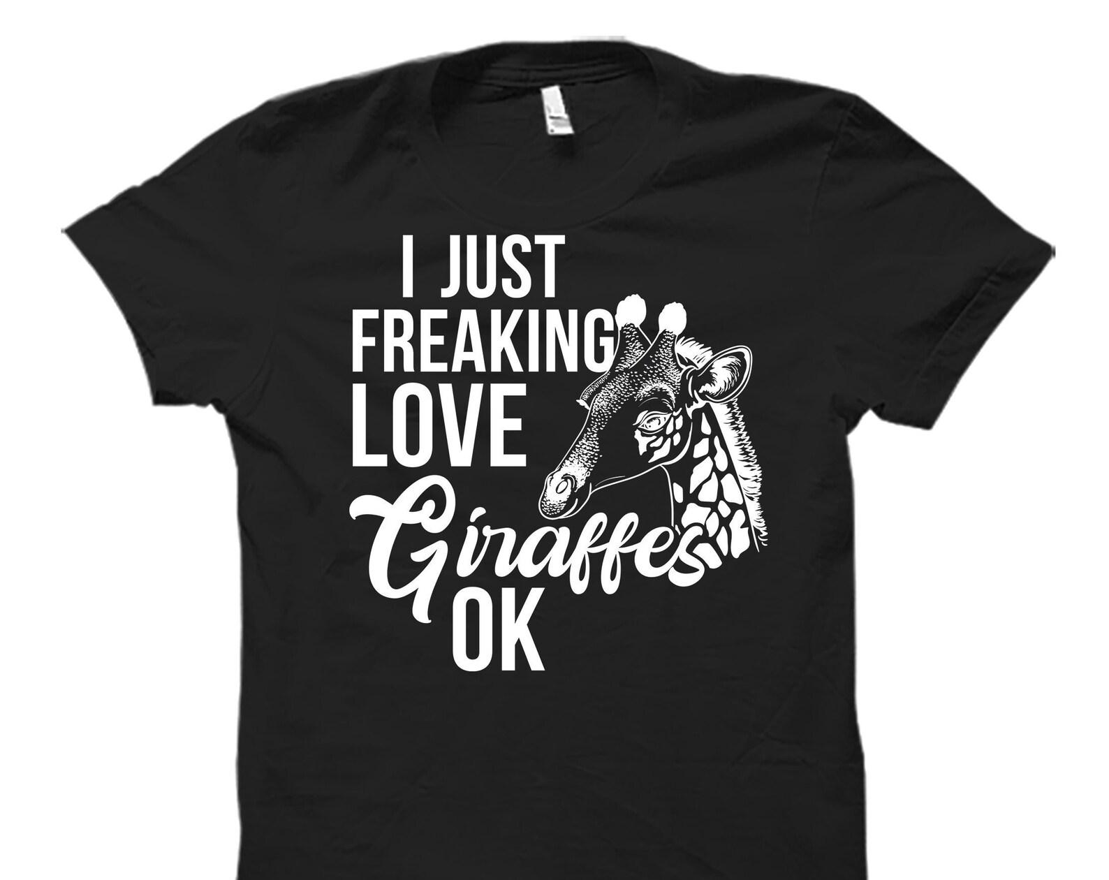 Giraffes Shirt. Giraffe Shirt. Giraffe T-Shirt. Giraffe Lover Gift. Giraffe Lover Shirt. Giraffe Fan Shirt S