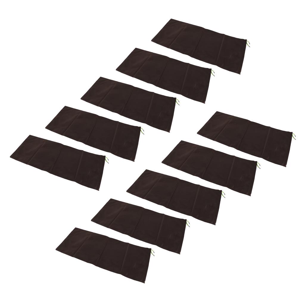 10pcs Flood Sandbags Professional Empty Rain Proof Flood Control Sandbags for House Door Garage Basement