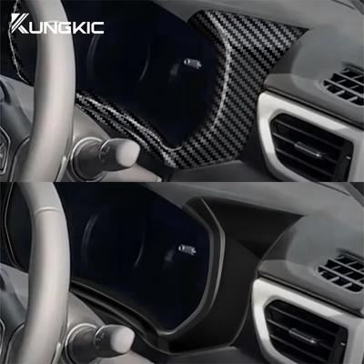 ABS-Karbonfaser-Stil für Suzuki SWIFT 2024 2025 2026 Rechtslenker Auto LCD-Instrumentenbildschirm Verkleidungsrahmen Instrumenten-Innenpanel
