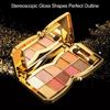 Eyeshadow Palette with 10 Shades Long Lasting Waterproof High Pigmented Matte Shimmering Eye Shadow Kit Makeup Supplies