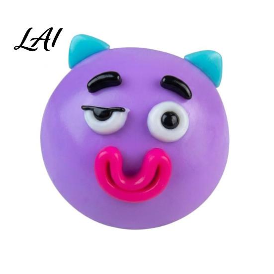 Sensory Stress Toy 1/2/5Pcs Dog Face Squeeze Toy Moldable Slow Rise Cartoon