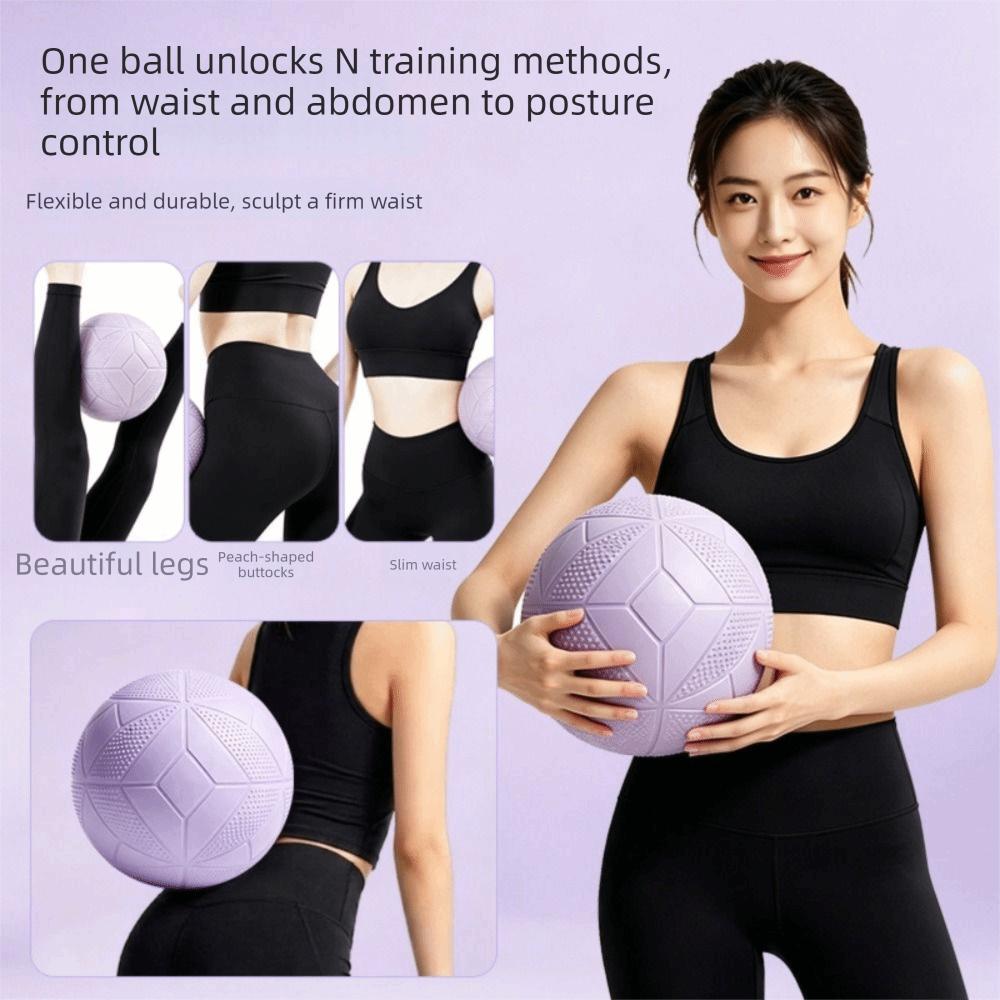 Thickened Abdominal Pressure Ball 25 CM Fitness Balance Ball Yoga Pilates Ball Home Gym