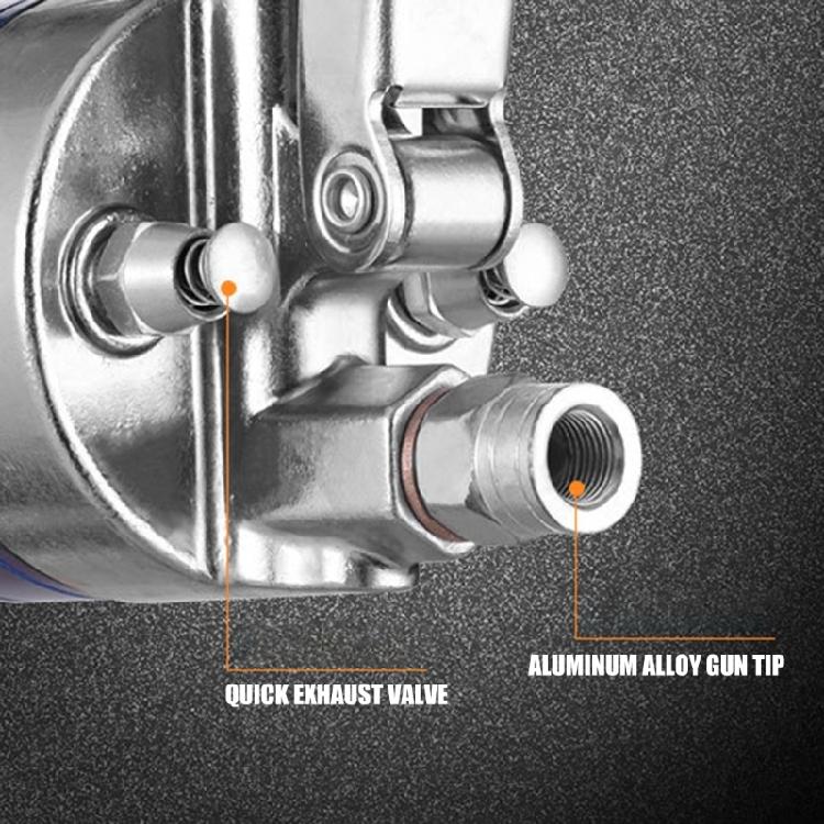 High Pressure Manual Butter Tool Grease Injector Clear Grease Tube Manual Grease Pump For Vehicle Maintenance  Enduring