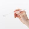 MUJI Polypropylene Toothbrush 5-Pack White Soft Bristles Daily Dental Care Gentle Cleaning 172mm