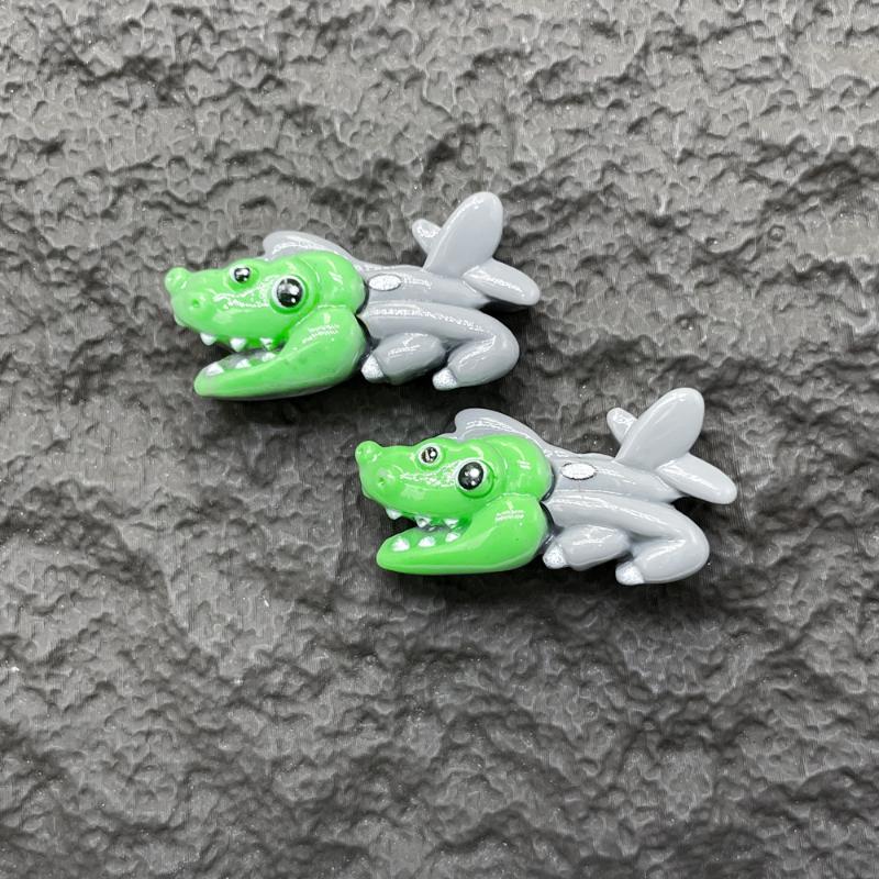 10Pcs/Set Brainrot Tung Sahur Figure Toy Tralalero Tralala Figures Bombardino Crocodilo Shimpanzini Bananini Model Decor Doll Gi