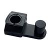 1 Pair Motorcycle Pivoting HandlebarRiser Aluminum Clamps for 22mm 25mm Handlebars  Modified Accessories Black