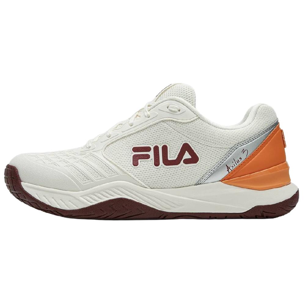 

FILA Exillus 3 T9 Low top Tennis Shoes Women s White Red Orange A12W621507FWW 38