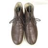 USED/Japan Premium Roos Kanga Roos Leather Chukka Short Boots 40 25.0 Brown Limited Japan
