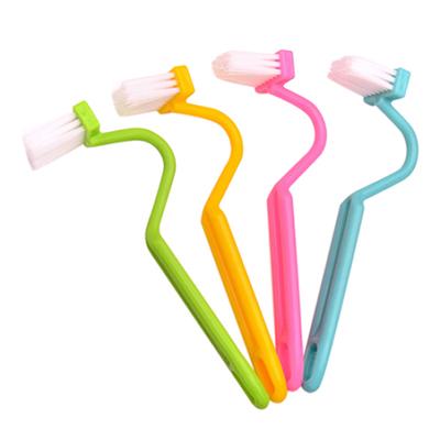 Perie de toaletă în formă de S Curățare laterală curbată Gospodăriile curate Closestool Instrument de mână