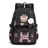 Cute Printed Backpack Large Capacity Waterproof Bookbag Boy Girl Schoolbag Women Travel Bag Kid Birthday Gift Mochila