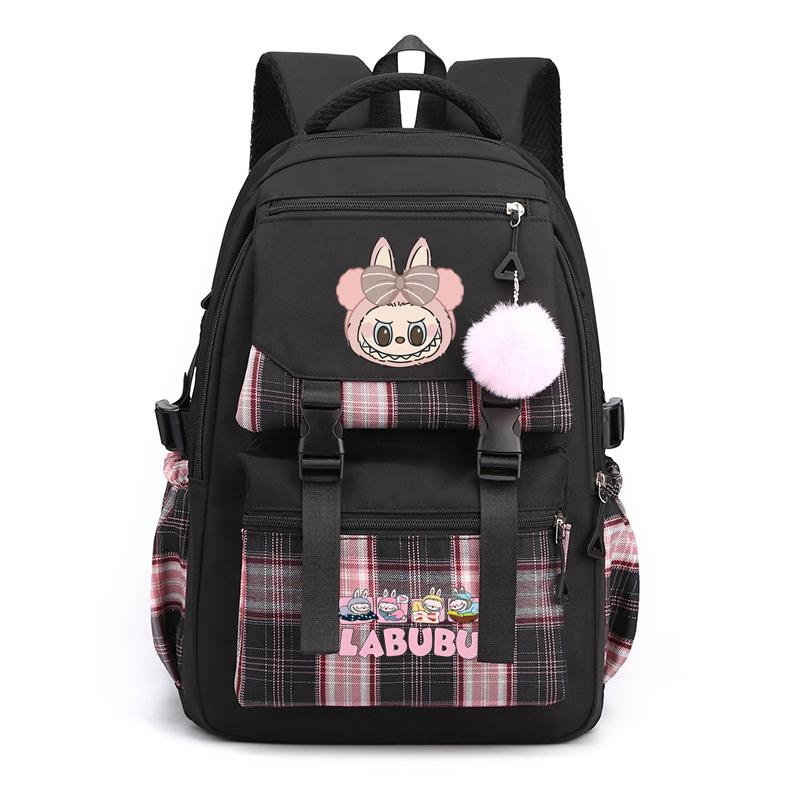 Cute Printed Backpack Large Capacity Waterproof Bookbag Boy Girl Schoolbag Women Travel Bag Kid Birthday Gift Mochila