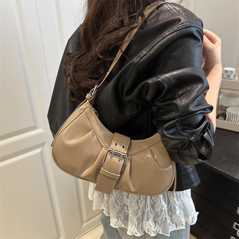 High-value fashionable underarm bag women's new simple casual underarm bag niche design women's bag