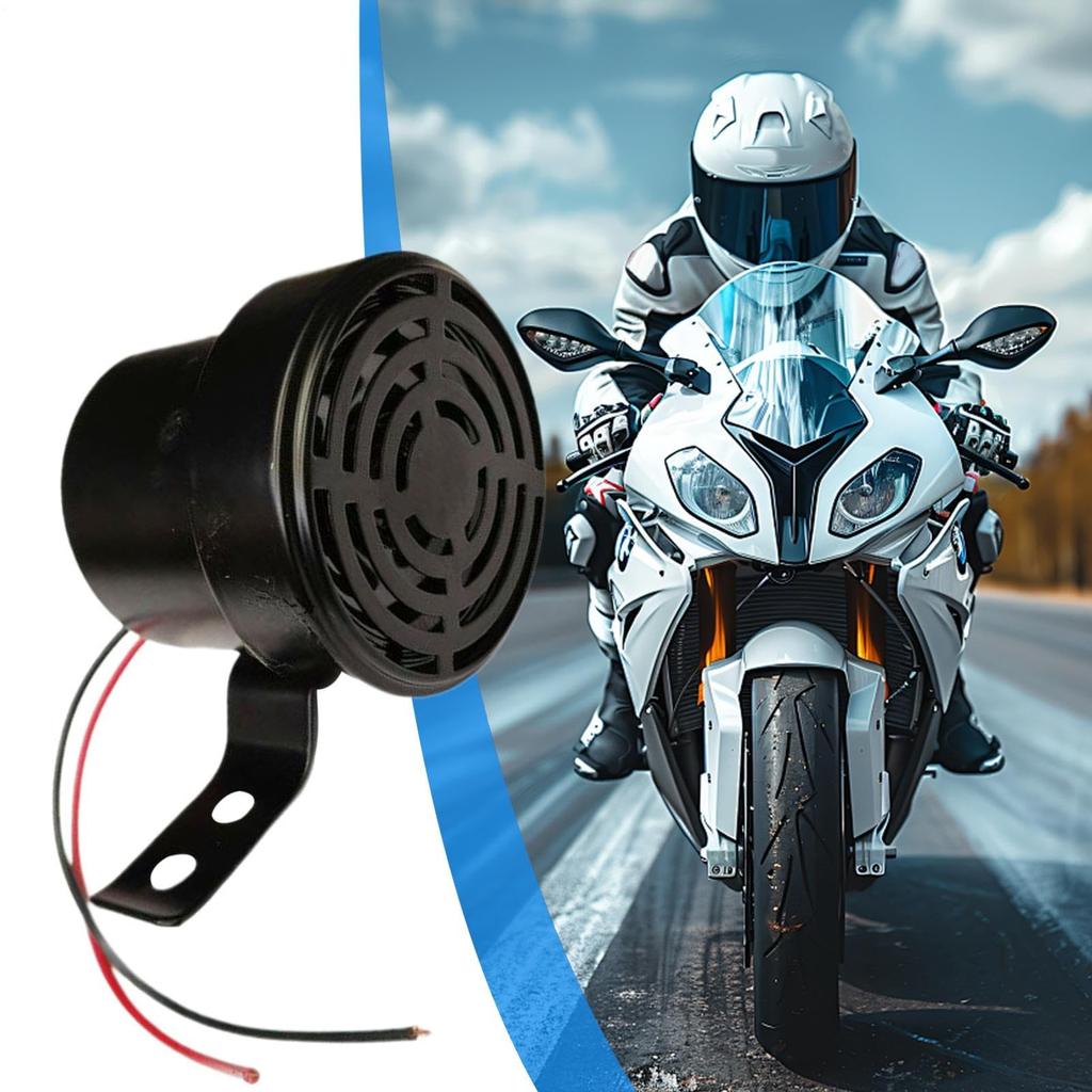 Motorrad Hunde Rasselhupe | -80V Kompatible Motorrad Elektroauto Hupe | 4 Stufen