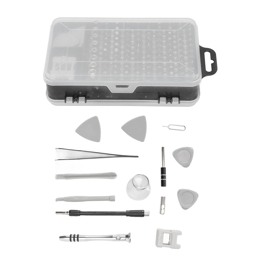 Elektronisches Schraubendreher-Set 112 in 1 Magnetischer Mini-Präzisions-DIY-Reparaturwerkzeug mit Etui für PC-Laptop