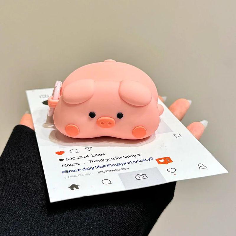 

Чехол для наушников Huawei Freeclip Freebudspro4 Защитный чехол Freebuds6i Нишевый силиконовый 5i Ударопрочный 4E Мультяшный SE2 Мягкий чехол Pro3 Женский Huawei FreeClip Pink Pig [Single Shell]]