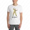 Lets Dance - David Bowie - White 100% Cotton Short-Sleeve Unisex T-Shirt - Cutlooseart Original Studio Art