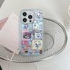 Kawaii Cartoon Animal Phone Case For iPhone 16 Pro 15 14 Pro Max Cover with Chain Strap Shockproof Cute Cases 15Pro 16 Max Funda
